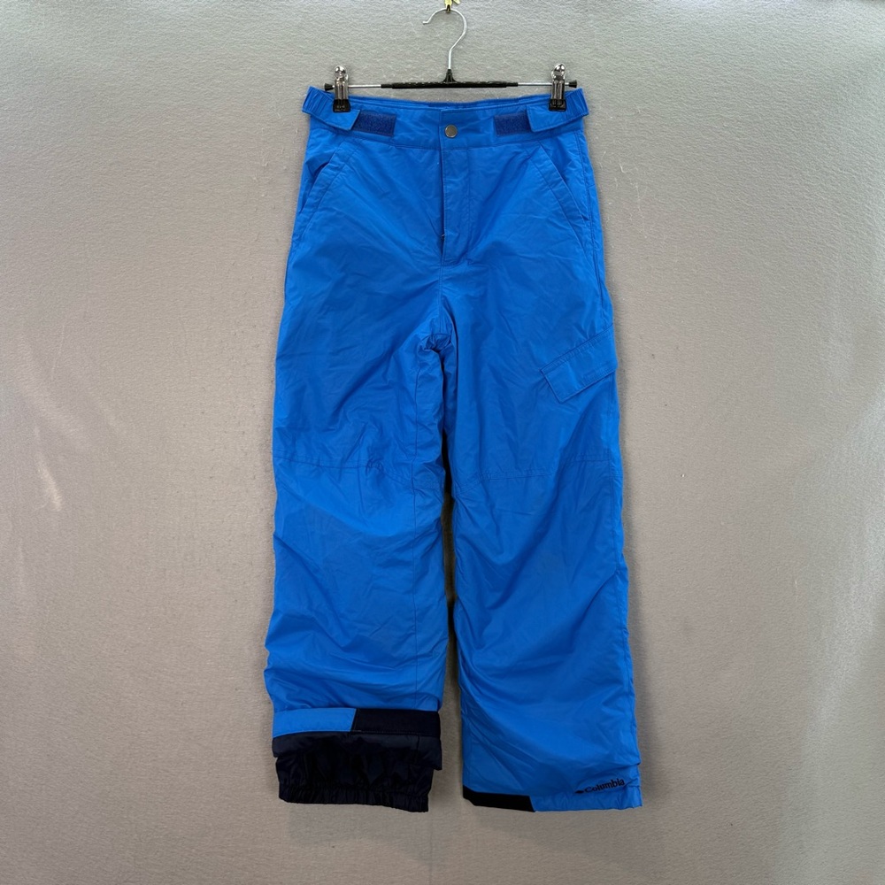 Columbia - boys ski SNOW winter pants‎ insulated blue size M (10-12)